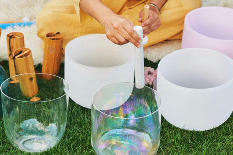 Soundbath mit Crystal Bowls & Klangschalen — Relax Yin Yoga Retreat im Kloster Steinfeld Eifel